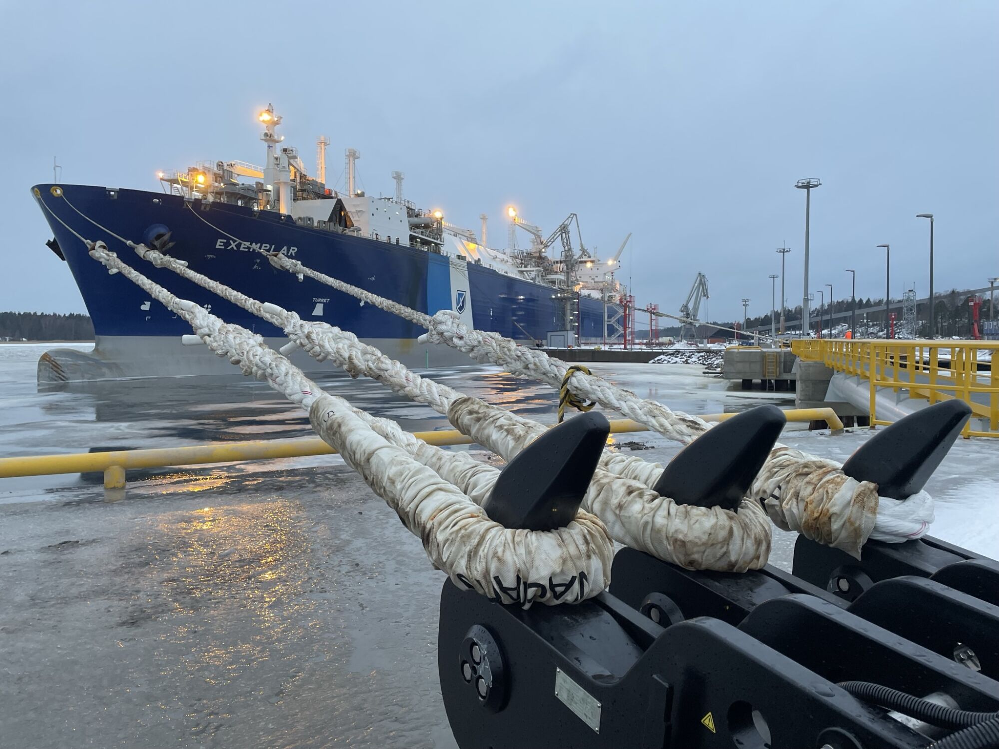 Quick Release Mooring Hooks LNG terminal 