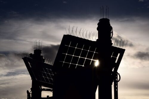 Solar power systems for ports