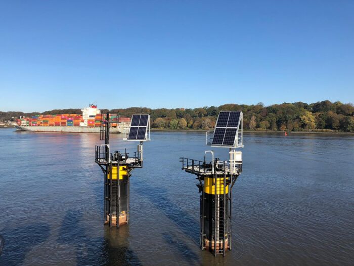 Systèmes d'énergie solaire pour les ports 