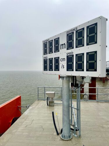 Berthing Aid System LNG terminal Wilhelmshaven