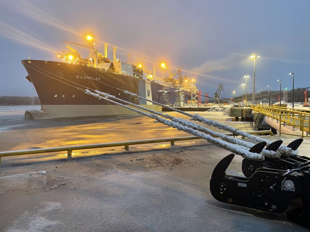 Straatman LNG Quick Release Mooring Hook Finland