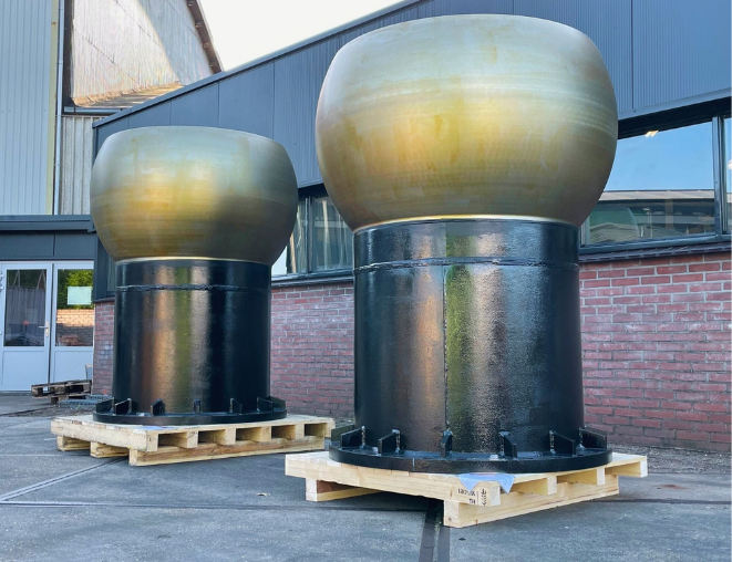 2 pcs of inner balls male part of a bow coupling