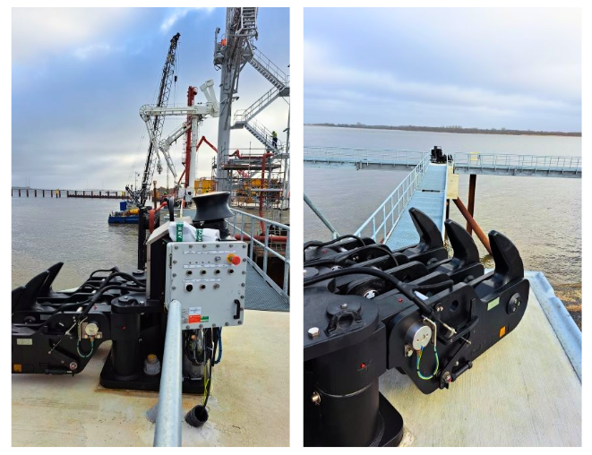 Commissioning mooring system LNG Terminal Stade