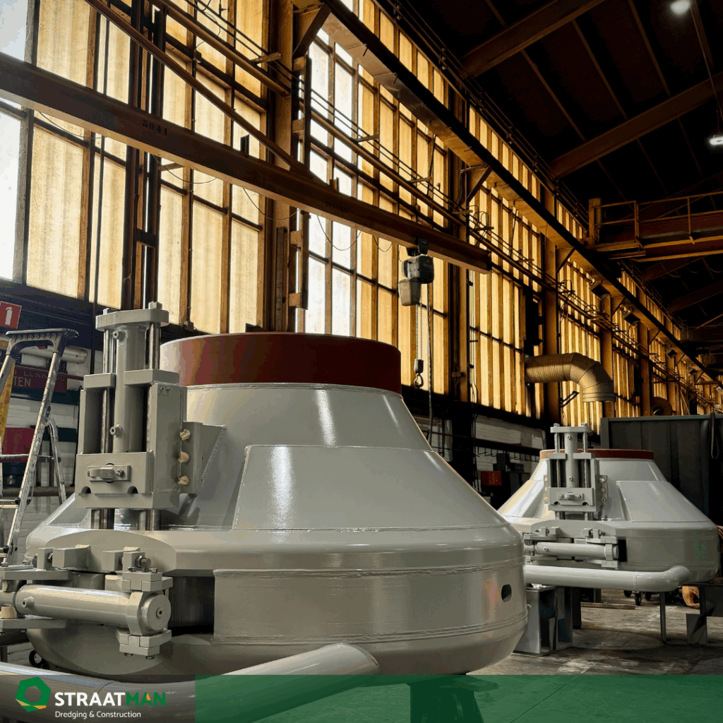 Voltooiing van 2 stuks vrouwelijke onderdelen boogkoppeling Straatman